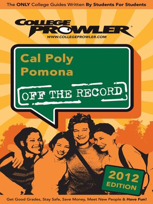 cover image of Cal Poly Pomona 2012